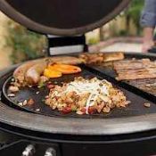 RRP £170 Boxed X3 Items Including X2 Cast Iron Reversible Griddle(Cr2)