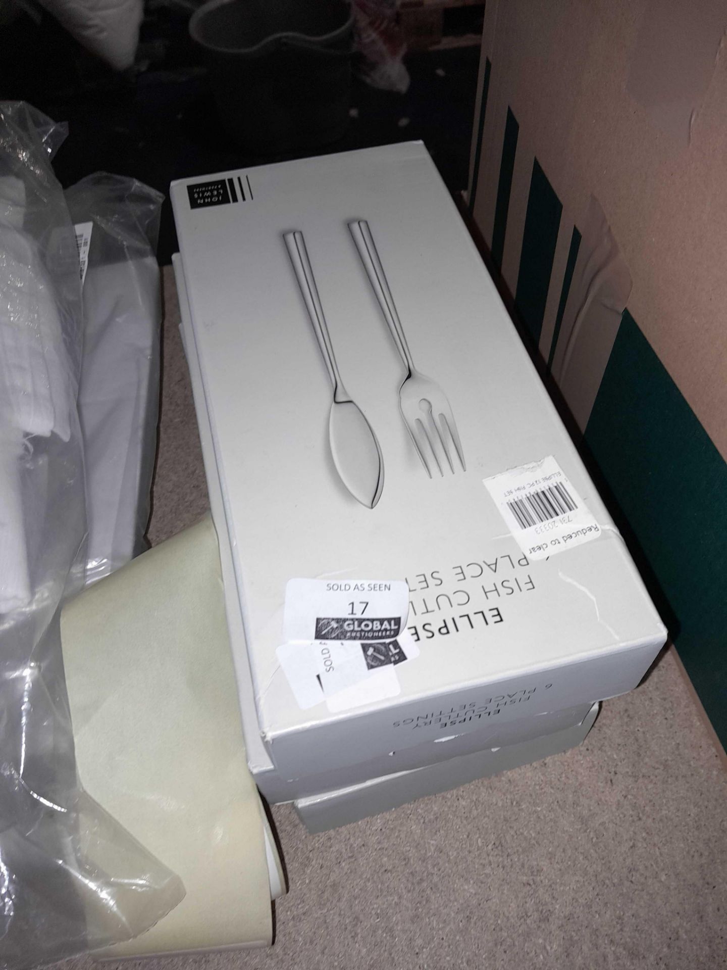 RRP £225 Boxed X3 Ellipse Fish Cutlery Sets(Cr2) - Image 2 of 2