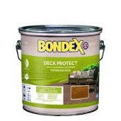 RRP £200 Brand New Bondex Deck Protect Paint X4