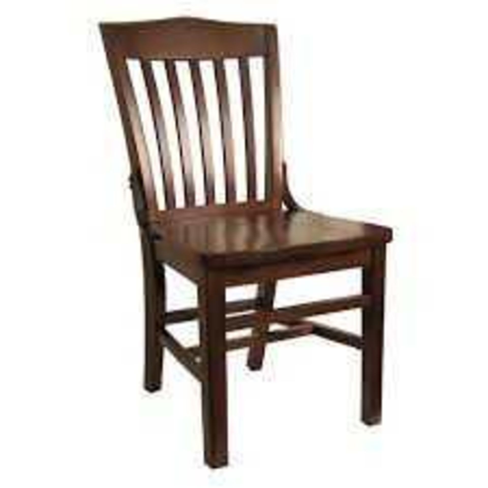 RRP £140 Unboxed Straight Back Dining Chair(Cr2)