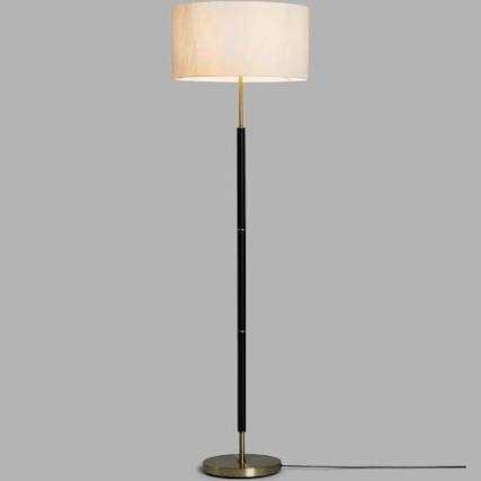 RRP £125 Boxed John Lewis Hamilton Floor Lamp (Cr2)