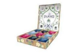 RRP £320 Brand New X20 Pukka Organic Relax Tea Selection Box, Best Before 08/2023