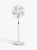 RRP £140 Boxed & Unboxed X3 Items Including John Lewis 16" Pedestal Fan(Cr1)