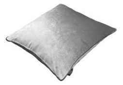 RRP £200 Brand New X5 Silver Cushions