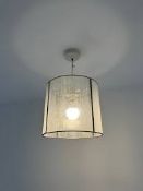 RRP £160 Boxed & Unboxed X4 Items Including Croft Collection Leighton Pendant Shade(Cr1)