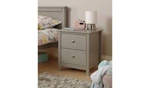 RRP £350 Ex Display Bedside 2 Drawer Table