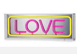 RRP £150 Brand New Amanda Holden Neon Signs X3 (S)(Condition Reports Available On Request)(Pictures