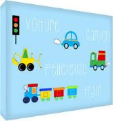 RRP £100 Ex Display Parked Car Canvas