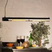 RRP £240 Brand New X2 La Hacienda Hanging Golden Tube Electric Heater