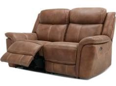 RRP £2200 Ex Display Leather 3 Seater Recliner Sofa