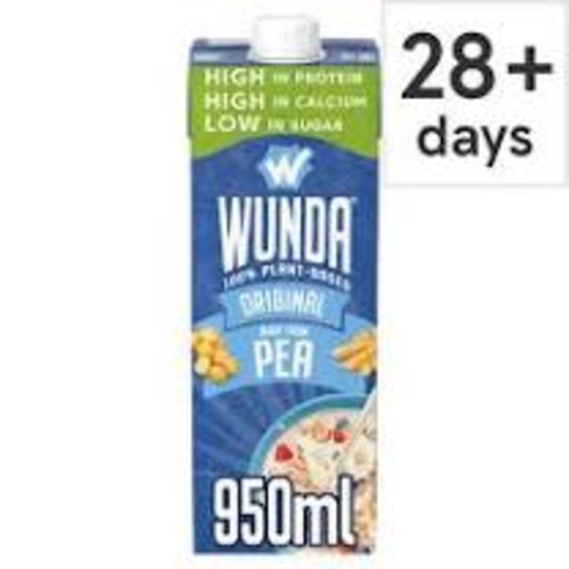 RRP £135 Brand New X9 Boxes Of Wunda Plant Based Milk Original 6X950Ml Per Box, Best Before 07/23