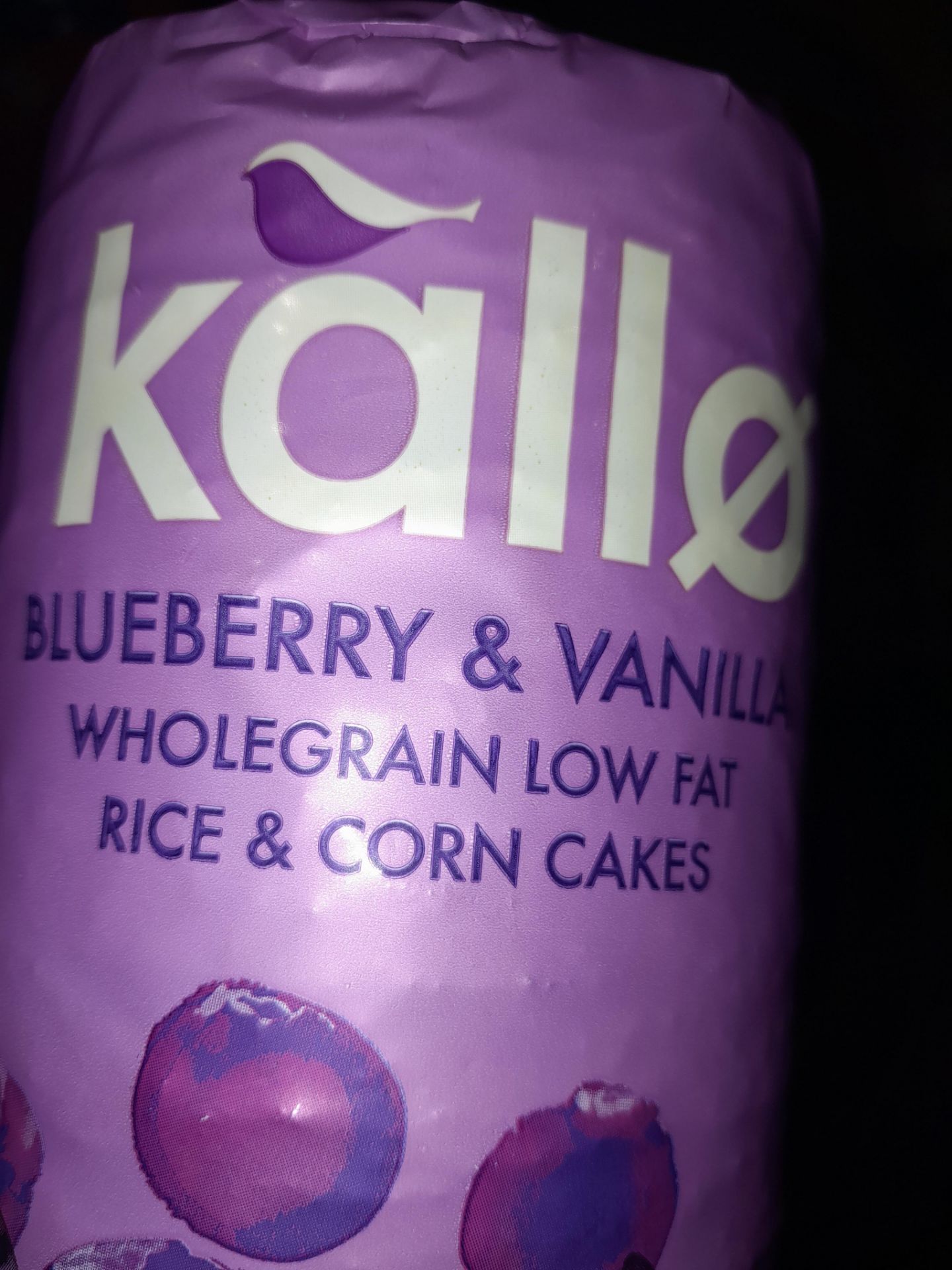 RRP £120 Kallo Blueberry & Vanilla Rice & Corn Cakes, Best Before 31/08/23 - Image 2 of 2