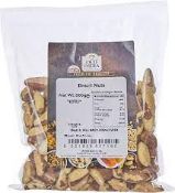 RRP £240 Brand New X20 Bags Old India Brazil Nuts 1Kg Best Before 27/06/24