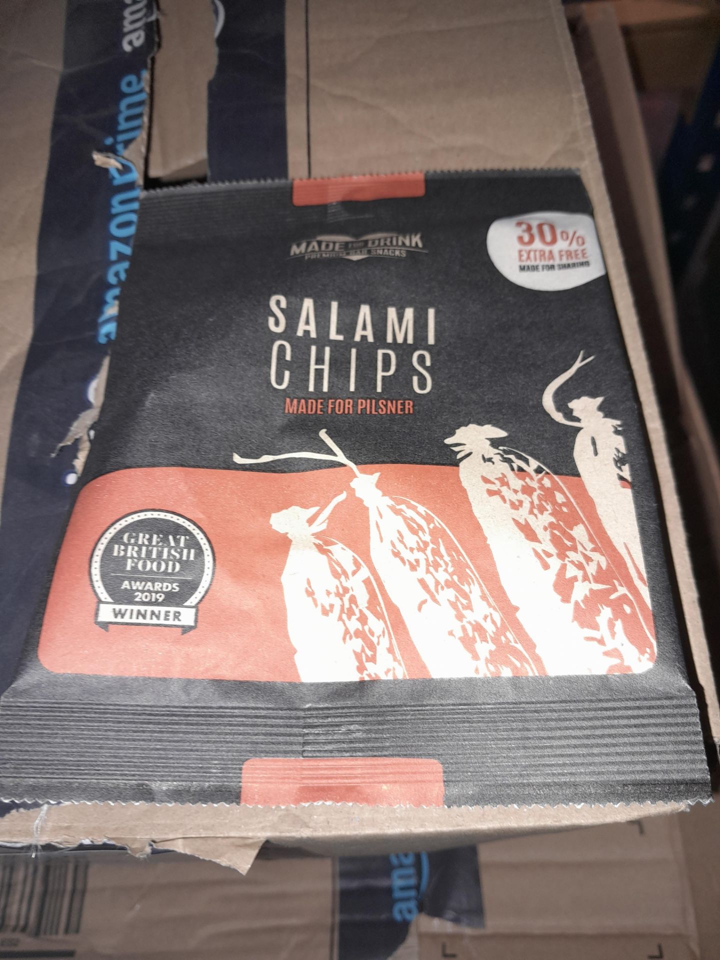 RRP £149 Made For Drink Salami Chips Best Before 31/05/2023 - Image 2 of 2