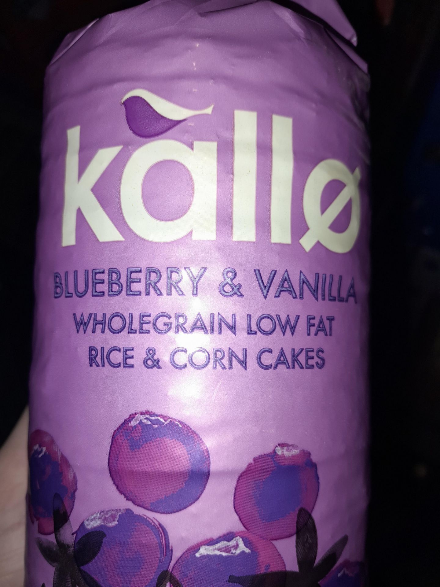 RRP £120 Kallo Blueberry & Vanilla Rice & Corn Cakes, Best Before 31/08/23 - Image 2 of 2