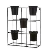 RRP £120 Brand New My Home Garden Stories 5 Pot Wall Planter