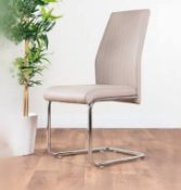 RRP £155 Boxed Lorenzo Dining Chair(Cr1)