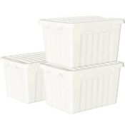 RRP £200 Brand New X4 Cetomo Plastic Storage Boxes