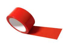 RRP £100 Brand New Tapecase Upvc File Tape In Red