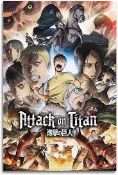 RRP £200 Brand New X8 Assorted Canvases Including Attack On Titan Season 2