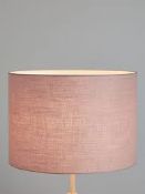 RRP £215 Packaged X5 Assorted Lampshades Including X4 Polycotton Shades(Cr1)