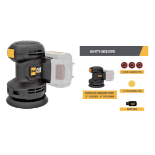 RRP £43 Brand New Boxed Cat 18V Orbital Rotary Sander DX42B(S)