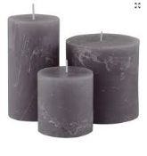 RRP £750 Caged Pallet To Contain Assorted Items Including- Large Grey Candles