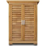 RRP £300 Boxed Costway Wooden Storage Cabinet(Cr1)