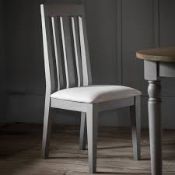 RRP £140 X2 Unboxed Dining Chairs(Cr1)