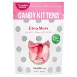 RRP £ 240 X10 Boxes Candy Kitten Eton Mess Fruit Gum With Strawberry Juice 10X140G (Bb22/08/23)