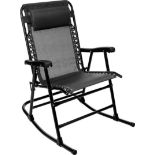 RRP £140 Brand New X2 Amazon Basics Foldable Rocking Chair