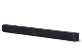 RRP £100 Boxed Sharp 2.0 Slim Soundbar(Cr1)