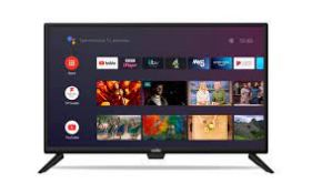 RRP £130 Boxed Cello Android 24"" Tv Android With Hey Google