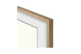RRP £170 Boxed X2 Samsung Customizable Tv Frames Including 50"" In White(Cr1)