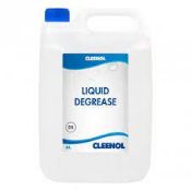 RRP £1080 - Pallet Containing 108 X 5L Cleenol Liquid Degreaser