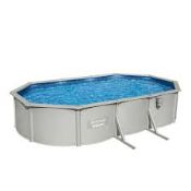 RRP £2400 Brand New Bestway Hydrium Steel Wall Pool Kit, 6.10M X 3.60M X 1.20M