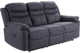 RRP £800 Ex Display 3 Seater Reclining Sofa