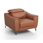 RRP £300 Ex Display Leather Armchair