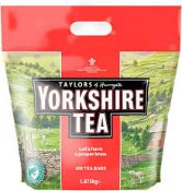 RRP £180 Lot To Contain Assorted Items Including- Yorkshire Tea Bags X600 In A Bag Bbe -12-24