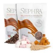 RRP £140 X7 Boxed Sephra Chocolate Fountain Tongue Pack 20 Per Box Bb 06/24