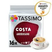 RRP £455 Boxed X10 Tassimo Variety Capsules Boxes Bbe - 24.10.23
