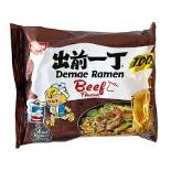 RRP £190 Box Of Mixed Goods Including 77 Packs Of Demae Ramen Beef Flavour 100G, Bb 04/24