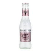 RRP £265 X10 Cases Fever Tree Premium Soda Water 24X200Ml, Bb 06/23