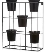 RRP £120 Brand New Myhomestories 5 Pot Wall Planter