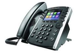 RRP £250 Polycom Vvx 450 Desk Phone(Cr1)