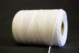 RRP £150 Boxed X3 Items Including Cotton Piping Chord(Cr1)