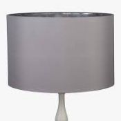 RRP £200 Packaged X4 Assorted Lampshades Including Cassie Cream & Champagne 45Cm(Cr1)