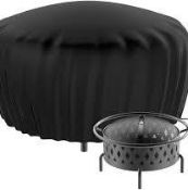 RRP £120 Brand New X4 Amazon Basics Large Round Firepit Covers