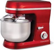 RRP £200 Boxed Morphy Richards Stand Mixer In Red, 400010(Cr1)