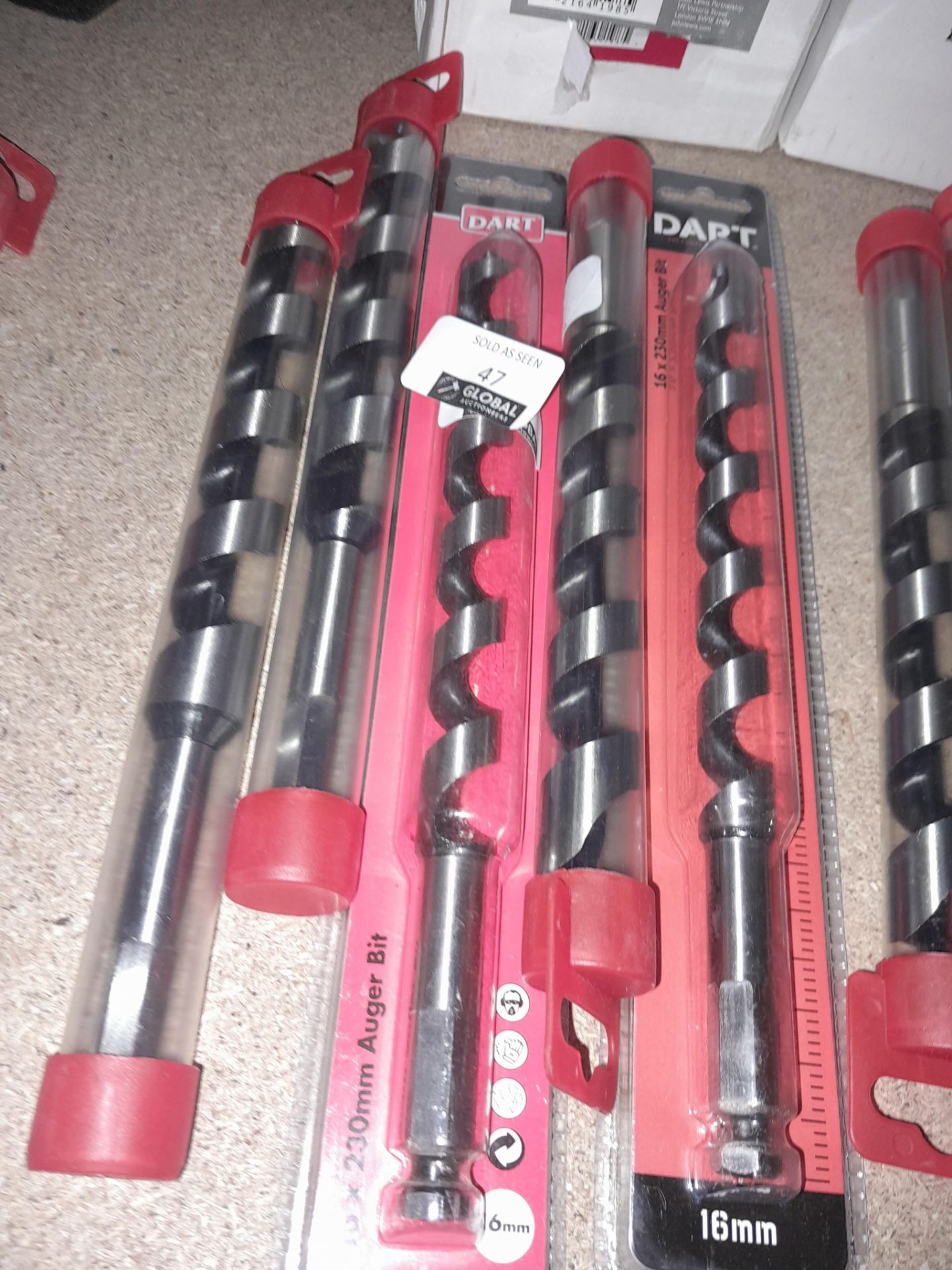 RRP £150 Brand New X5 Assorted Dart Auger Bits Including 16Mm - Image 2 of 2